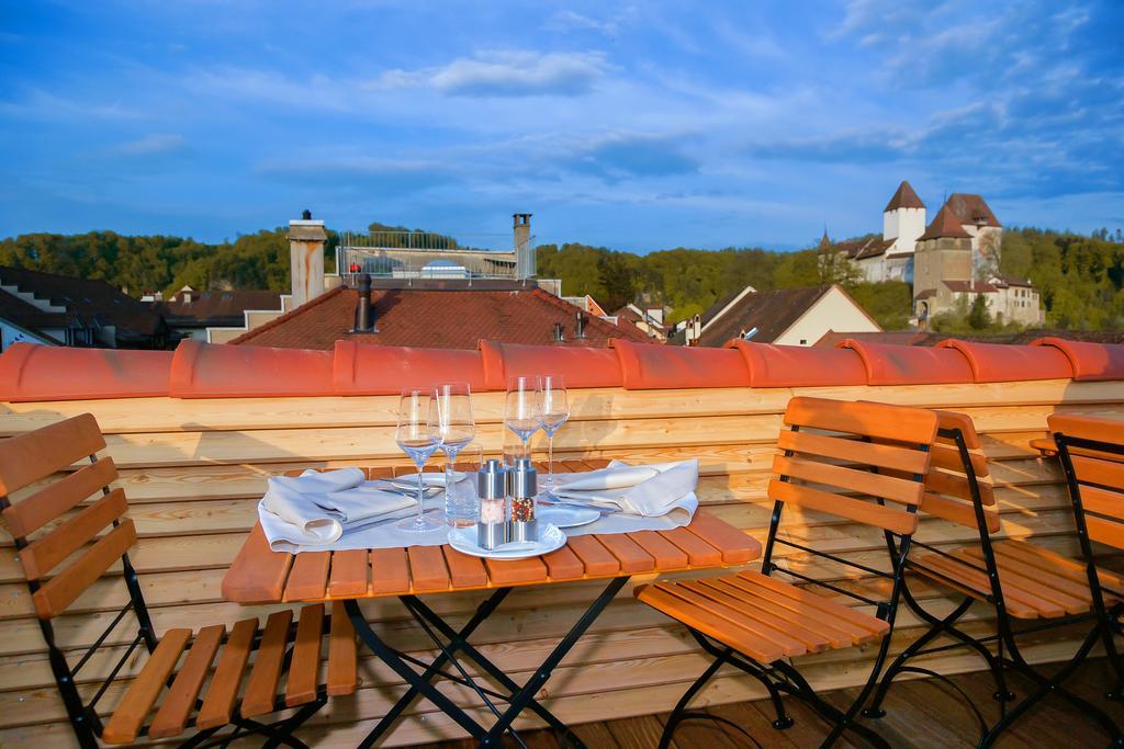 Boutique Hotel - Restaurant Orchidee Burgdorf Exterior photo